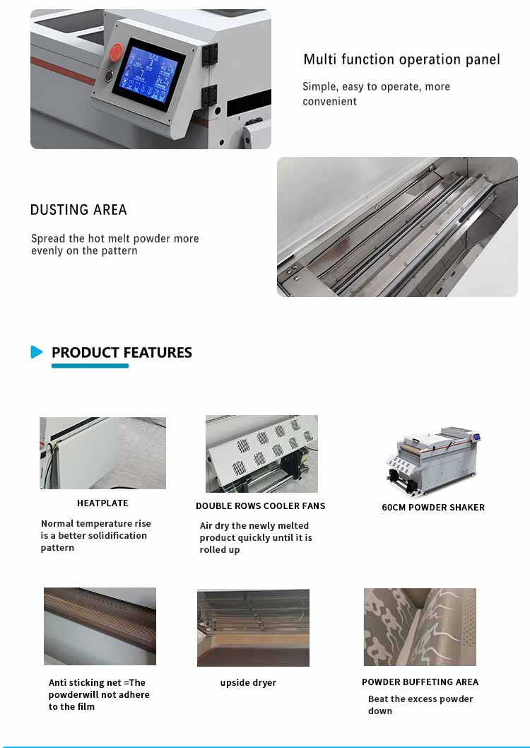 60 cm dtf Schütteltrockner Details