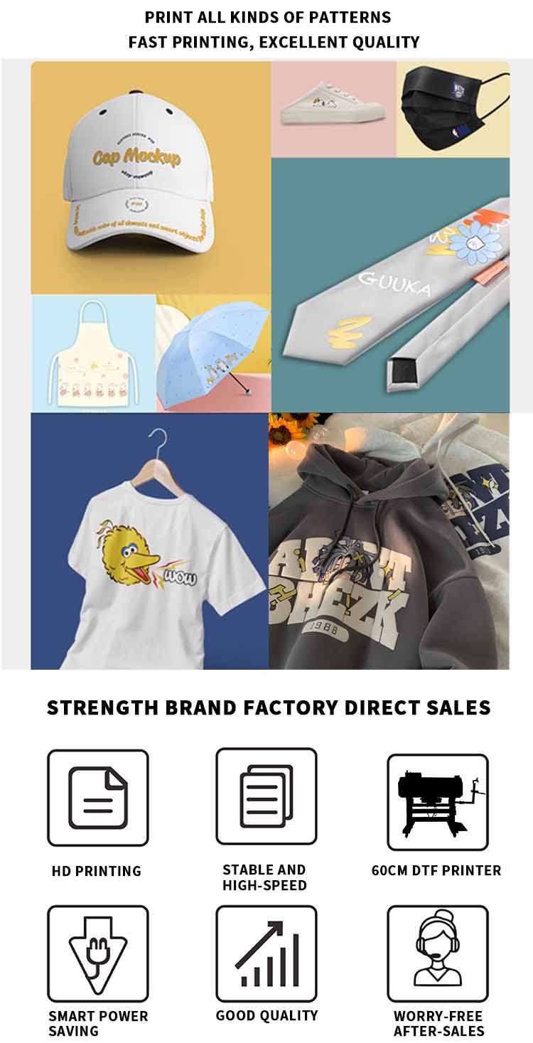 Anwendung von dtf-Drucker