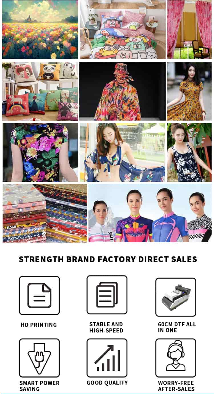 Anwendung des DTF-Druckers in einem