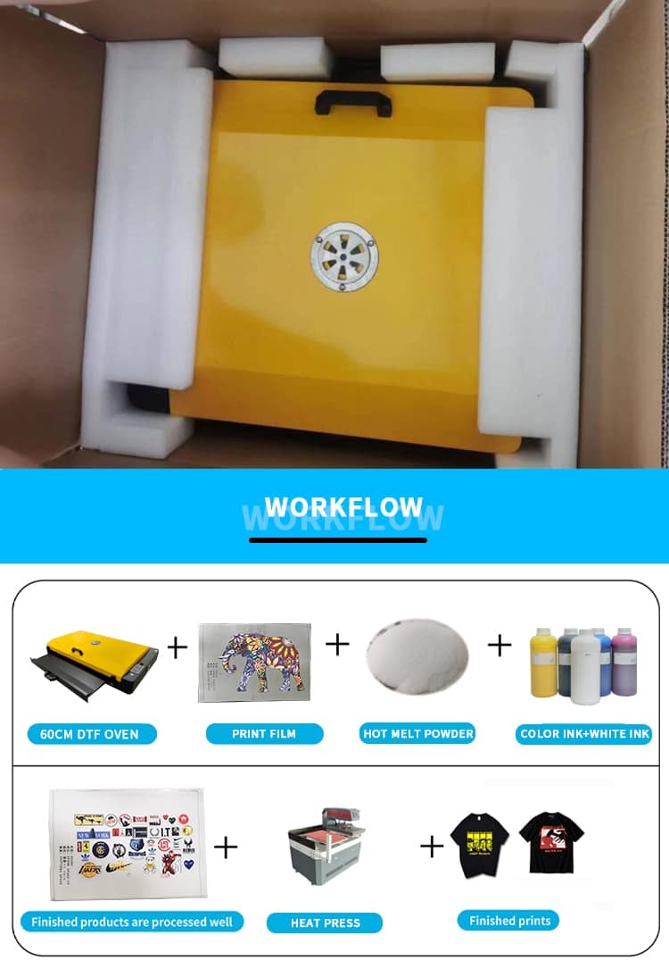 Paket von A3 dtf Ofen