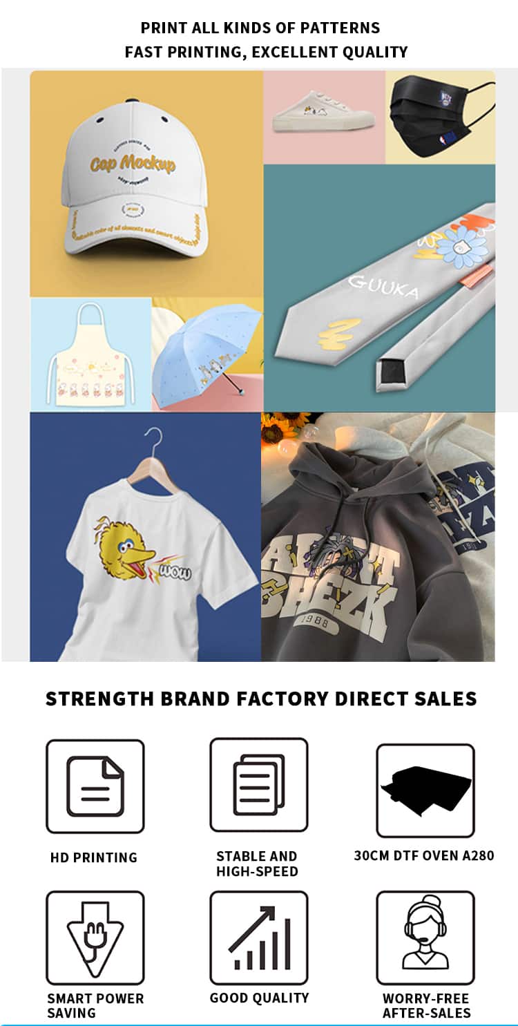 Anwendung des A3 dtf Ofens