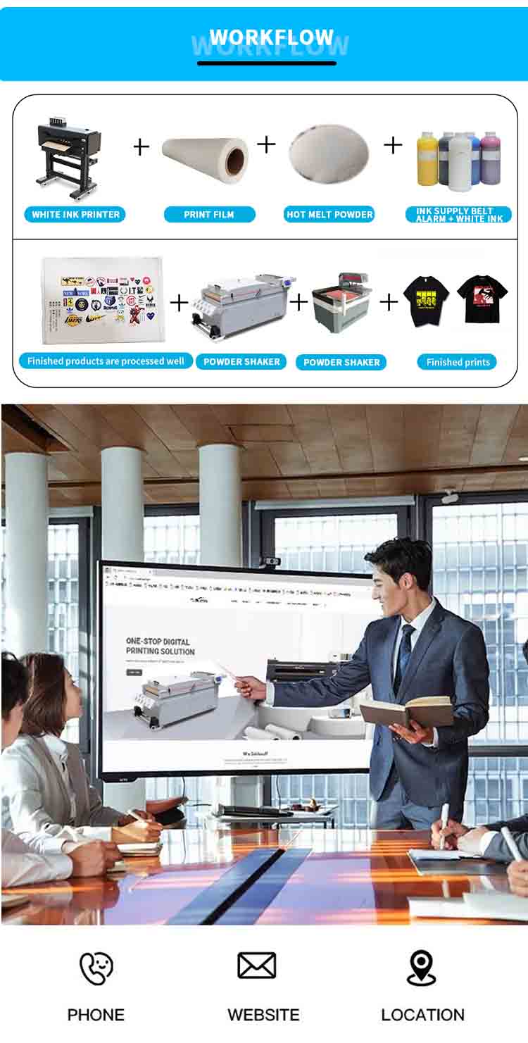 dtf Schütteltrockner-Maschinen-Workflow