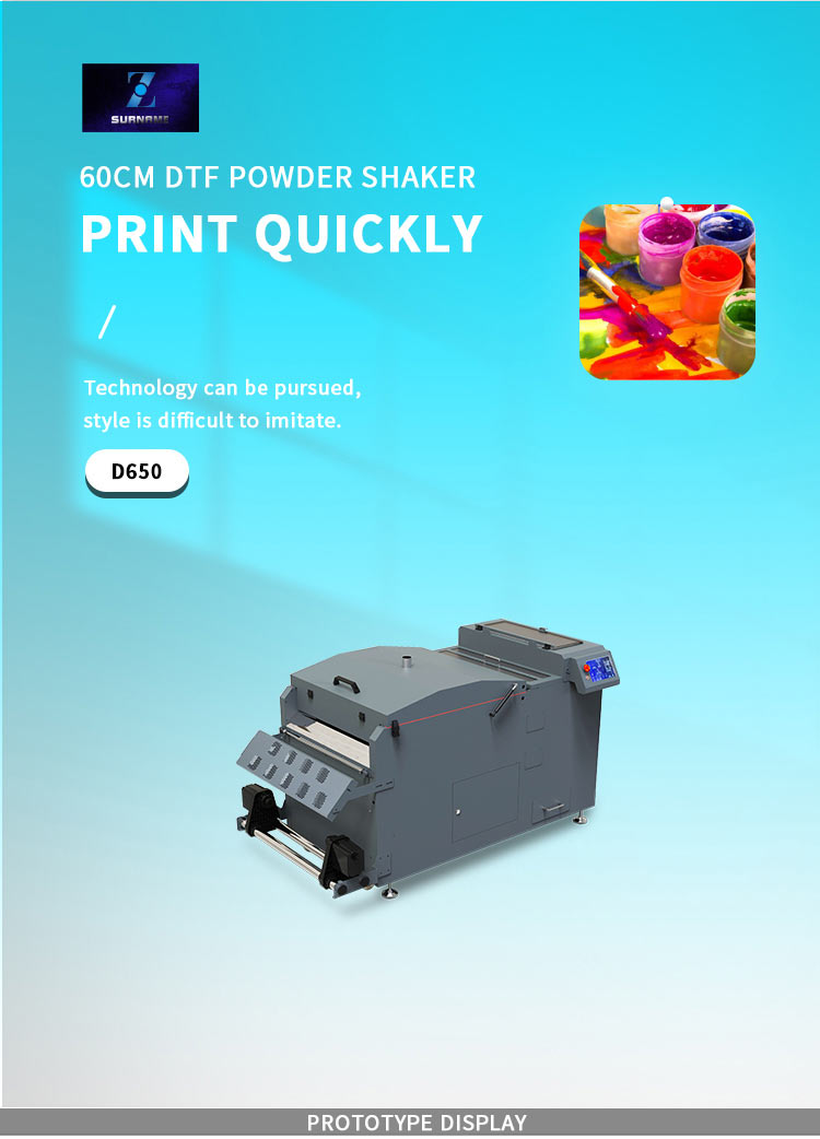 60 cm dtf shaker pulvermaschine