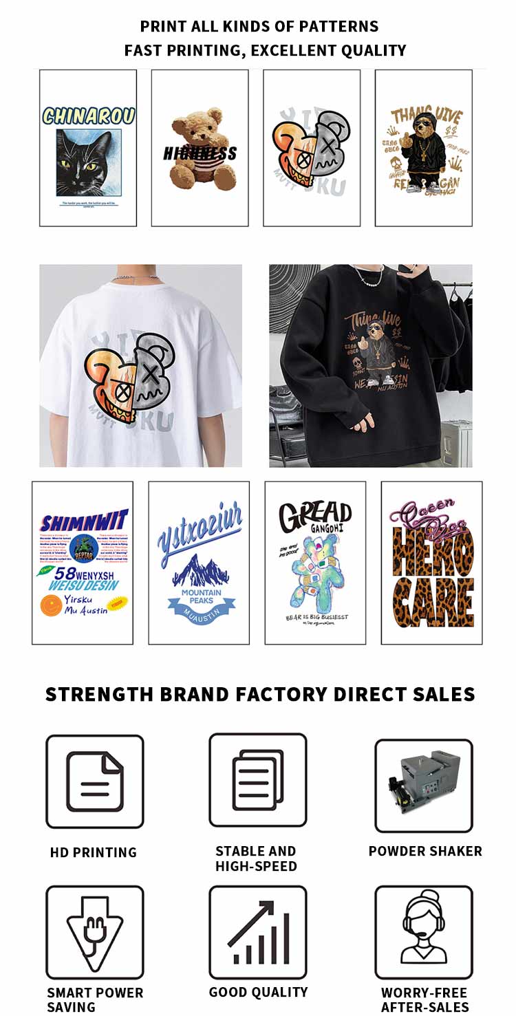 Anwendung von A3 dtf Shaker