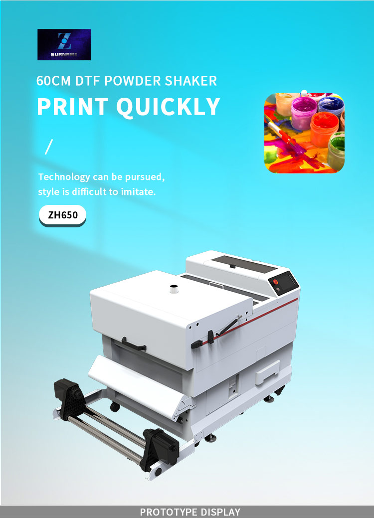 60 cm dtf schütteltrockner maschine