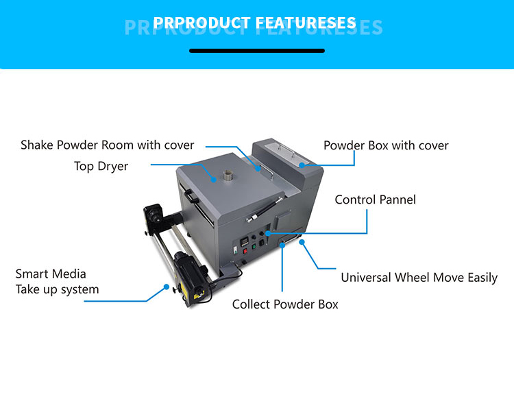Detail des A3 dtf Shakers